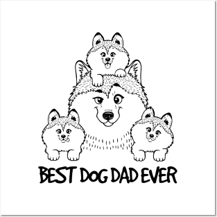 Best Dog Dad Ever Best Dog Lover Posters and Art